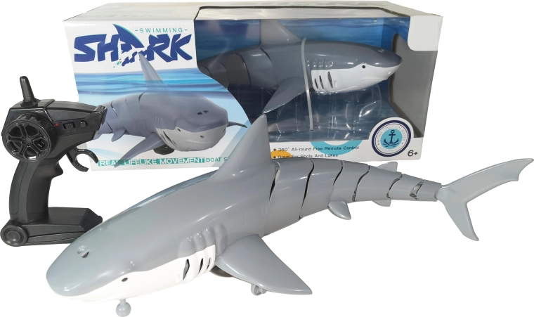 R/C távirányítós cápa 1:10 Swimming Shark 2,4 GHz