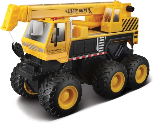 Maisto Builder Zone Quarry Monsters haszongépjármű daruval