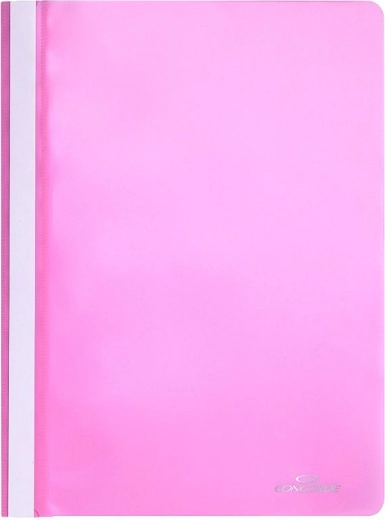 CONCORDE A4 gyorslefűző, pasztell rózsaszín