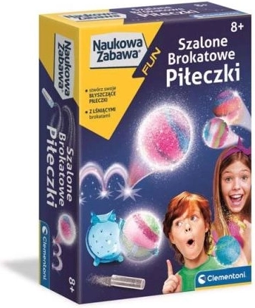 Clementoni Tudományos szórakozás mini laboratórium őrült csillámos ugrólabdákhoz