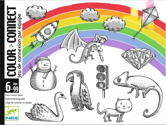 DJECO Color Connect kártyajáték