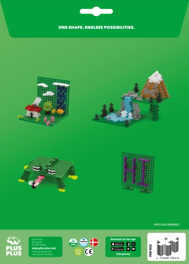 Plus-Plus zöld alaplap (2 db)