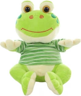 Plüss béka 26 cm