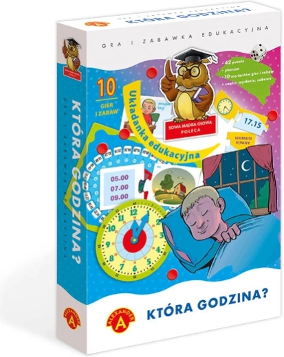 Hány óra van – oktató kirakó