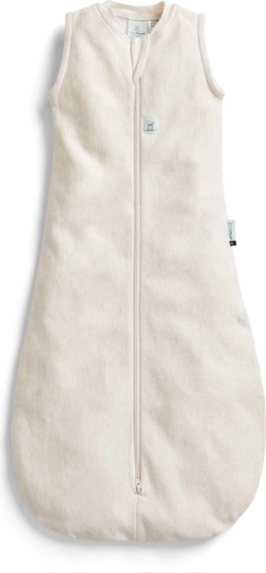 ergoPouch organikus pamut jersey hálózsák oatmeal marle 0,2 tog (3–12 hónap)