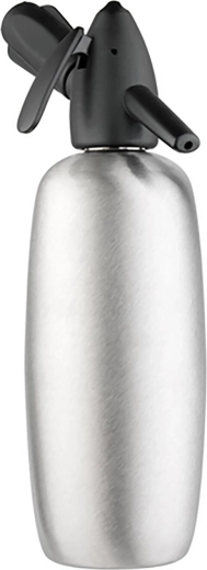 Rozsdamentes szifonos szódaüveg 1 l