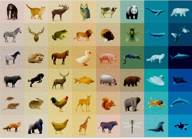 CLOUDBERRIES Fauna kirakó 1000 darabos