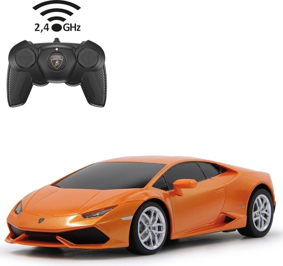 Jamara Lamborghini Huracán RC autó 1:24, 2,4 GHz, narancssárga