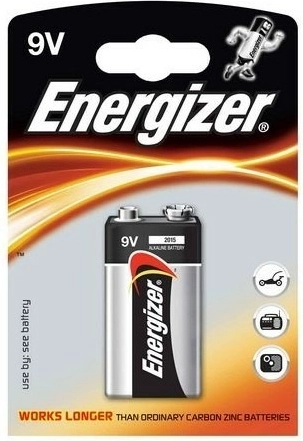 Energizer Alkálikus elem 9V