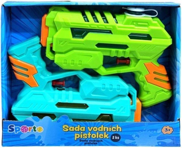 Sporto vízipisztoly készlet 2 db