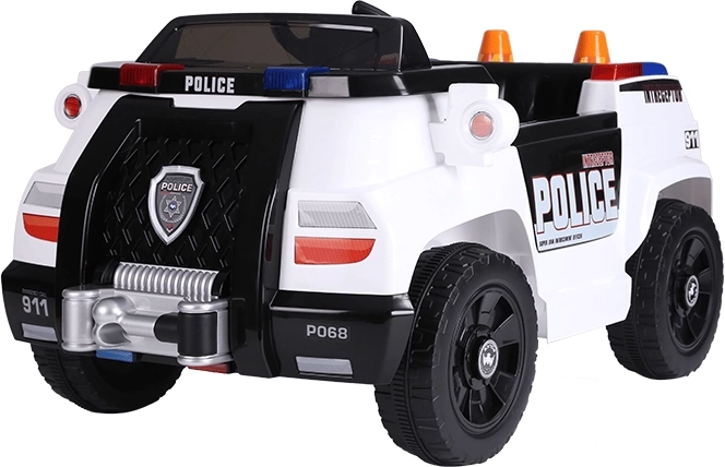 Gyerek elektromos rendőrautó 12 V távirányítóval