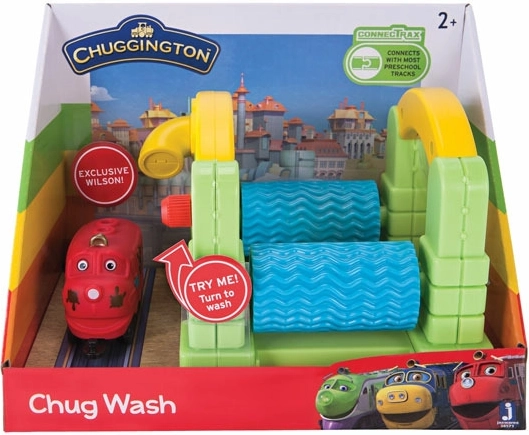 Chuggington mosóállomás mozdonykával