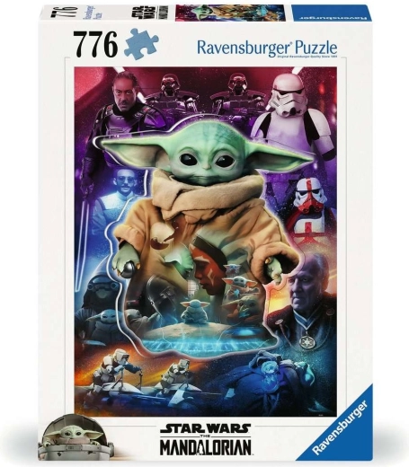 Ravensburger Puzzle Star Wars Mandalorian: Grogu útja (776 darab)