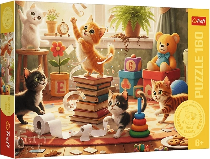 Trefl puzzle Cicás csínyek 160 darab