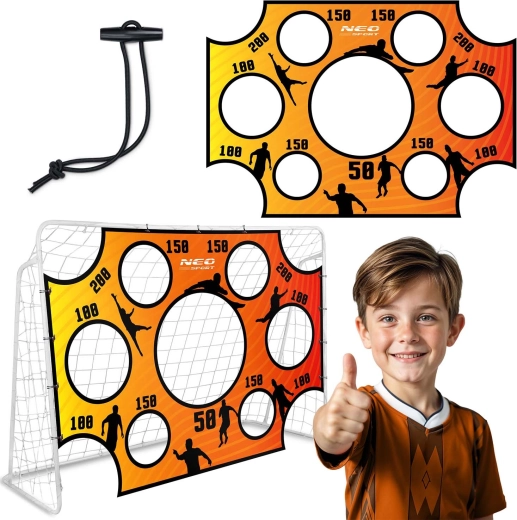 Neo-Sport lövőponyva futballkapuhoz 215 × 150 cm