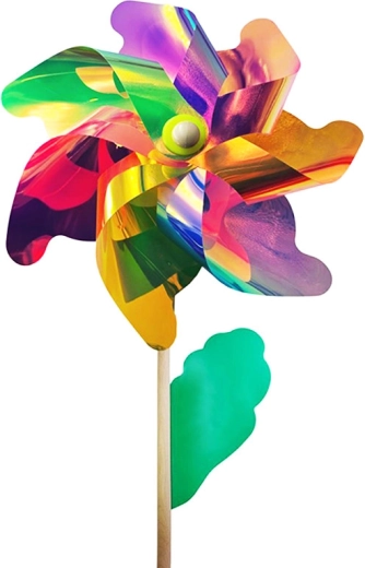 Színes szélforgó 32 cm