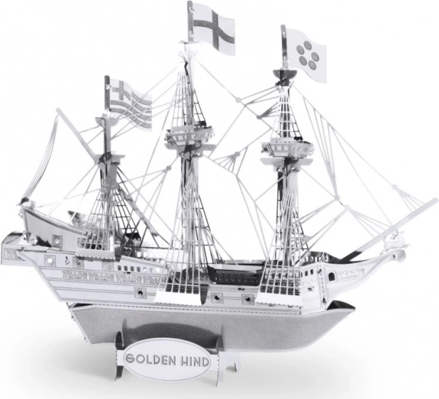 METAL EARTH 3D puzzle Loď Golden Hind