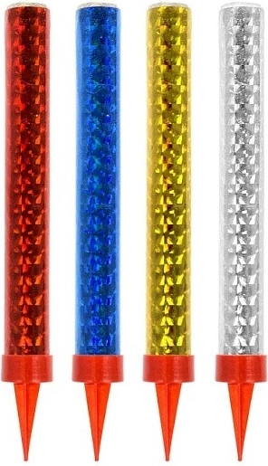 Színes partiszökőkút 12 cm, 4 db