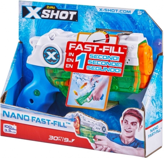 Zuru X-Shot Fast-Fill Nano vízipisztoly