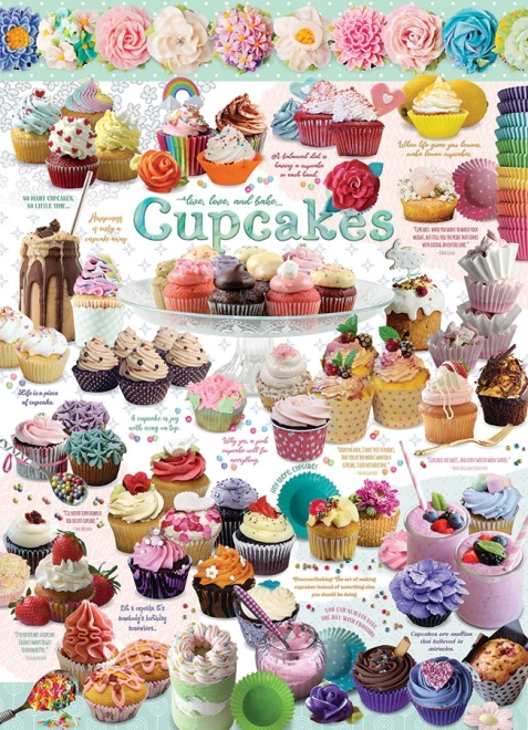 Puzzle COBBLE HILL Cupcake ideje 1000 darab