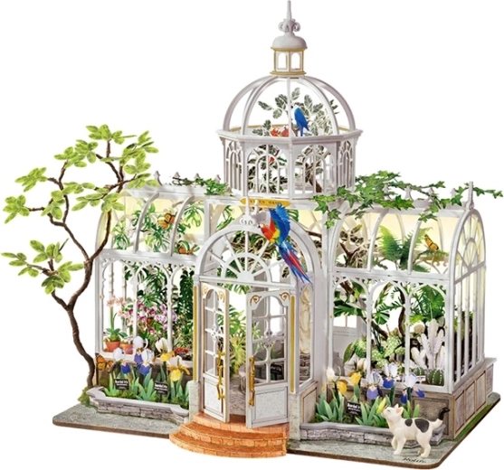 RoboTime Rolife Oxygen Oasis – miniatűr házikó 3D DIY összerakható készlet - 1 db