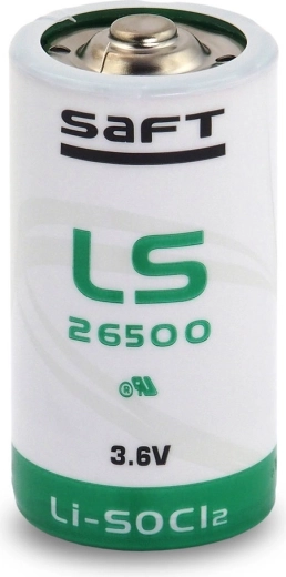 Lítium elem C SAFT LS26500 3,6 V 7700 mAh