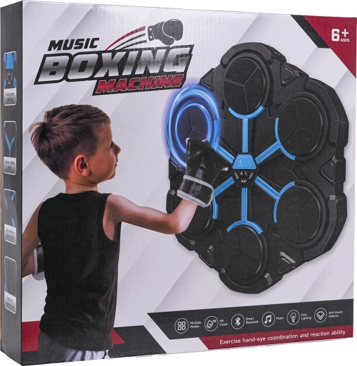 Bokszpanel fényekkel és hanggal, Bluetooth és LED kijelző