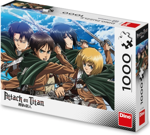 Anime puzzle: Attack on Titan (1000 darab)