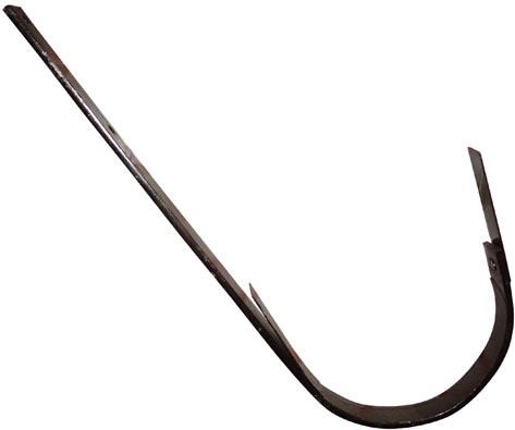 J alakú rögzítőkampó 330 mm, horganyzott