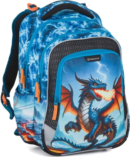 Bagmaster Lumi 26 D iskolatáska sárkány