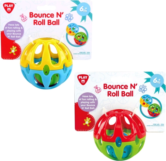 Playgo pattogó gumilabda csengővel gyerekeknek