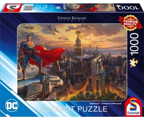 Thomas Kinkade Collection Superman: Metropolis védelmezője – 1000 darabos puzzle