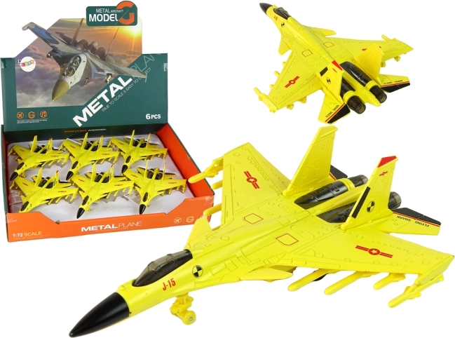 Sárga súrlódó vadászgép 1:72