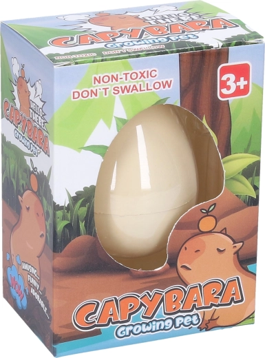 Növekvő tojás kapibarával, 6,5 cm - 1 db