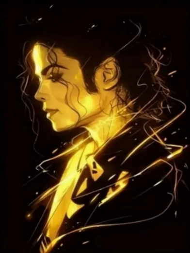 Számfestő készlet Michael Jackson 40 × 50 cm