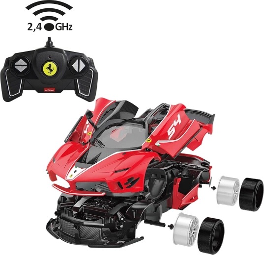 Jamara Ferrari FXX K Evo RC építőkészlet 1:18 piros 2,4 GHz – 1 darab