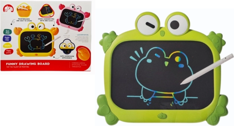 Béka alakú LCD rajztábla