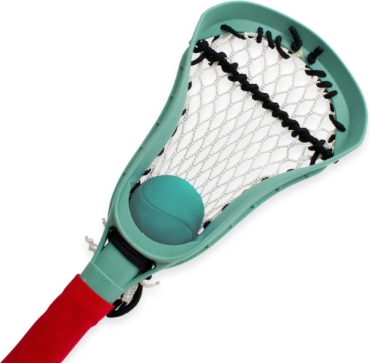 Újrahasznosított műanyagból készült lacrosse készlet