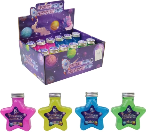 Kreatív formázó gyurma Csillag 11 cm – 12 darabos készlet