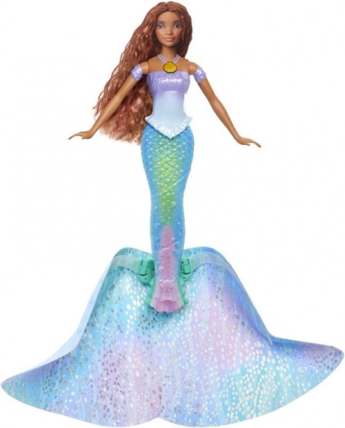 Disney A kis hableány Ariel baba - varázslatos sellő átváltozás