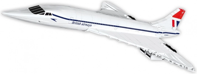 COBI Concorde G‑BBDG építőkészlet a BRITISH AIRWAYS színeiben