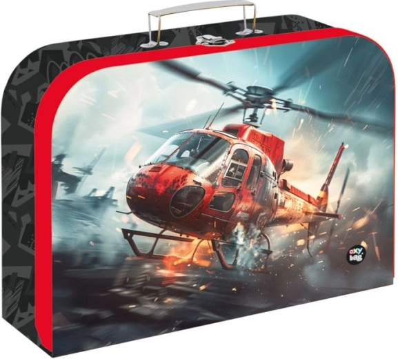Gyerek laminált bőrönd Tűzoltók 34 cm