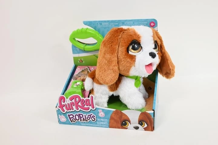FurReal interaktív plüss Cavalier King Charles spániel pórázzal