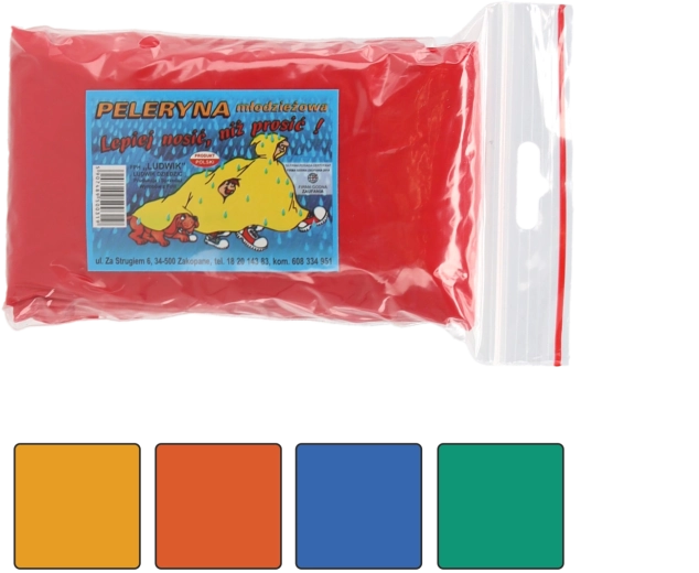 Ifjúsági esőponcsó unisex