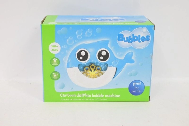 Delfin formájú buborékfújó