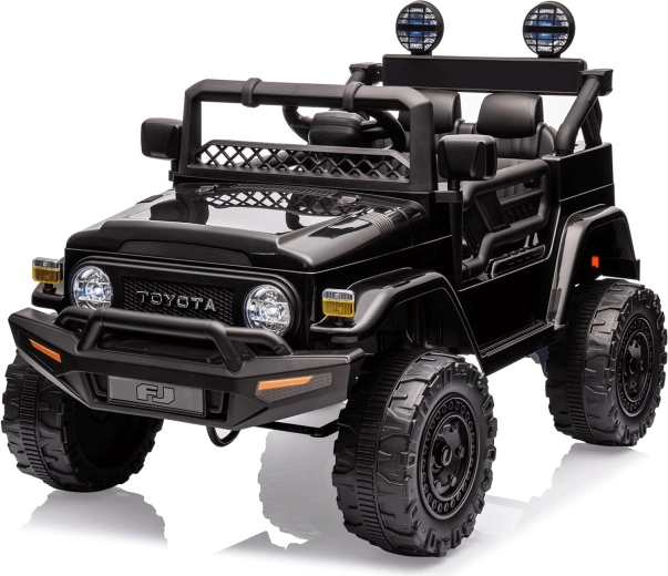 Elektromos Toyota játékautó gyerekeknek 12V 4Ah – fekete