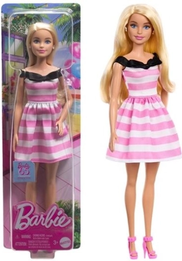 Barbie Fashionistas szőke baba a 65. évfordulóra