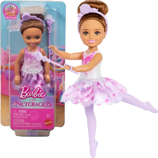 Barbie Chelsea hó tündér balerina a Barbie: A diótörőből - 1 db