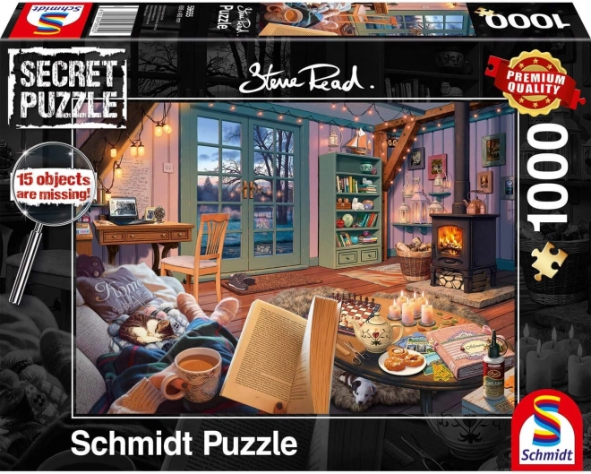 Schmidt Secret puzzle – A nyaralóházban, 1000 darab