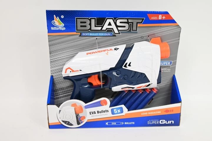 Blast habszivacs nyilakat kilövő pisztoly